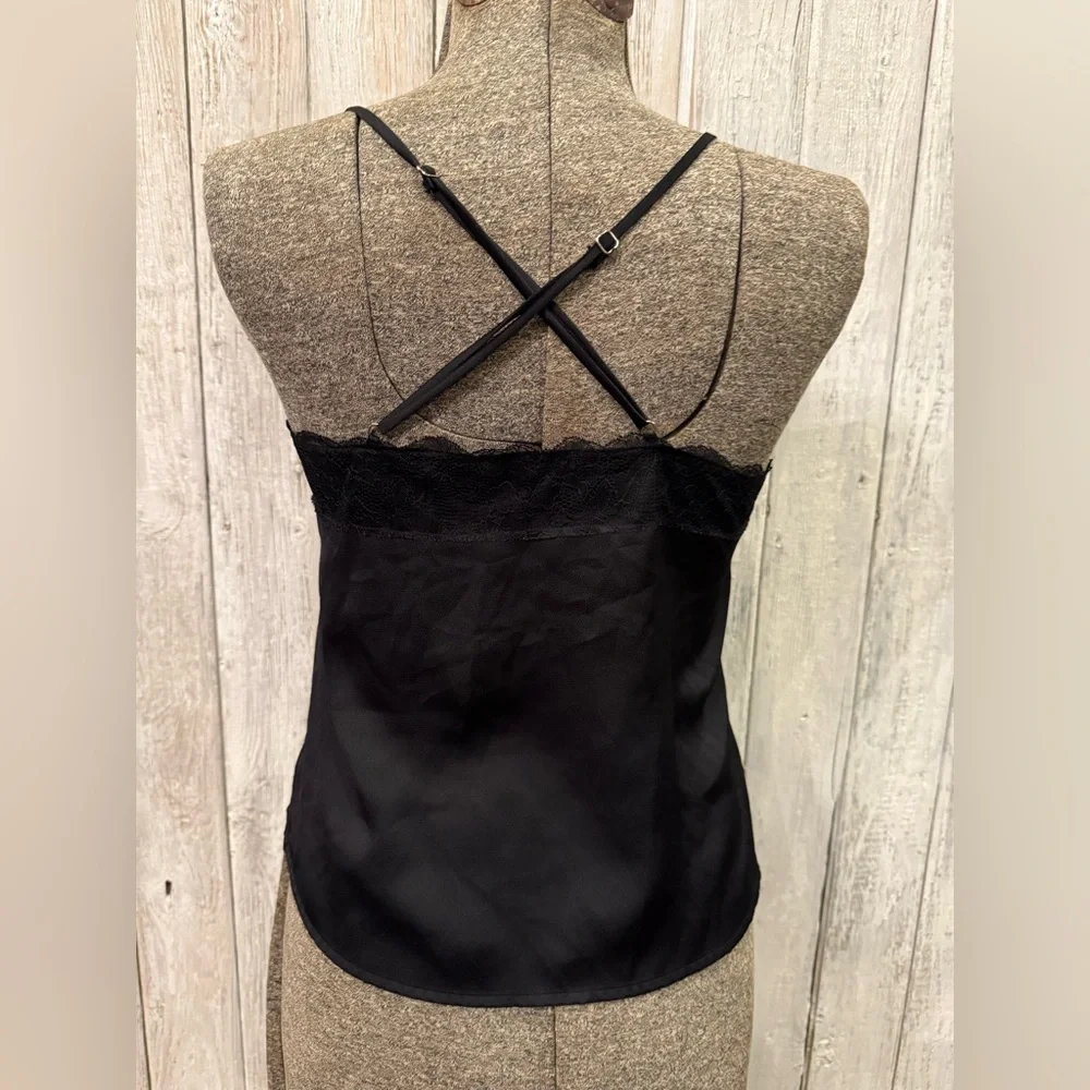 LA MIEL Black Lace Accent Top - Picture 7 of 7
